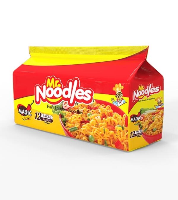 Mr.Noodles Magic Masala Easy Instant Noodles: 12 pack