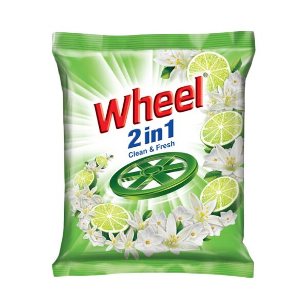 Wheel 2 in 1 Detergent Powder : 2kg