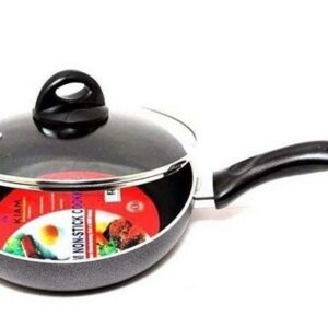 kiam 24cm frypan with glass lid