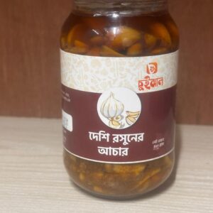 Chuijhal Desi Garlic Pickle (Desi Rusoner Achar) - 420g Jar